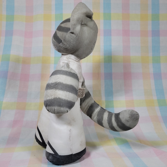 Vintage 1988 Applause Dolly Cats stand up plush cloth cat doll - Picture 4 of 7